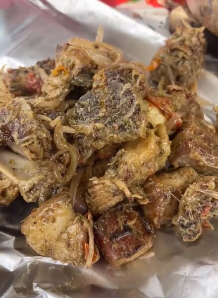 Choukouya de porc africain