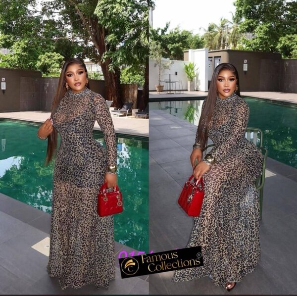 Robe Leopard Glamour Femme