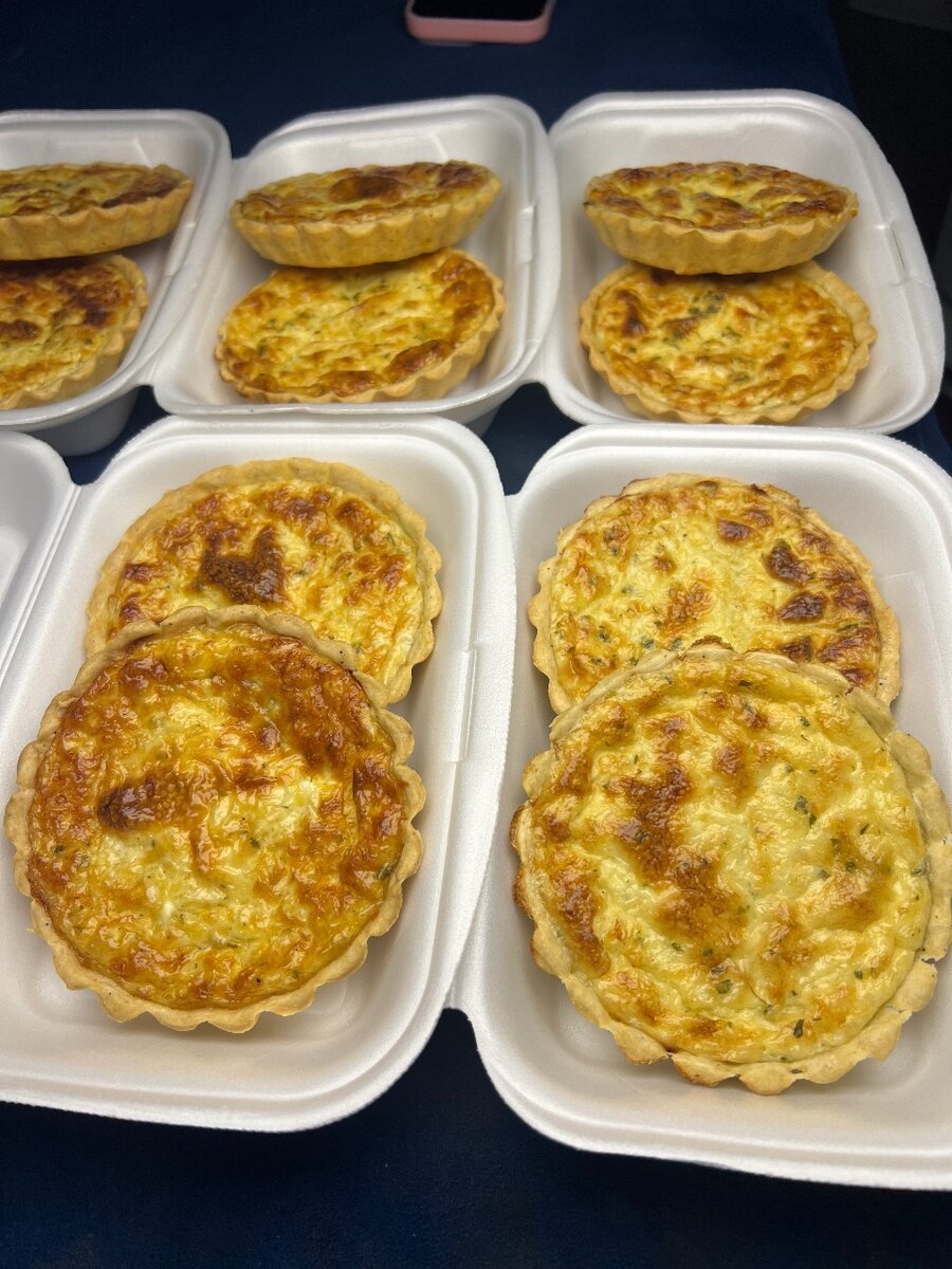 QUICHES LORRAINE ( Bœuf fumé )