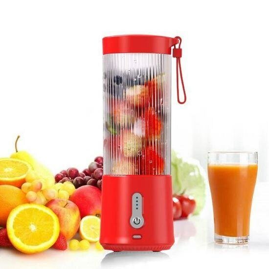 Mixeur Portable Puissant Rouge