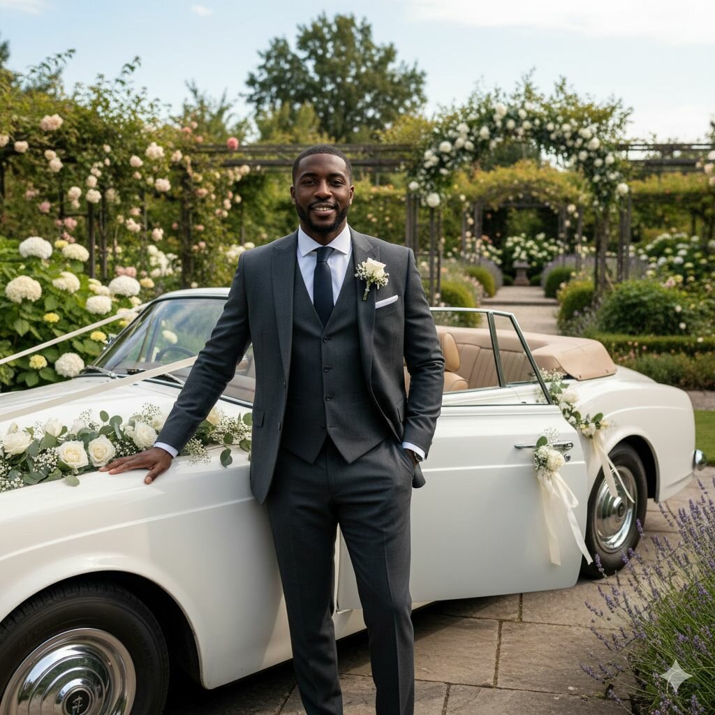 Costume mariage élégant homme