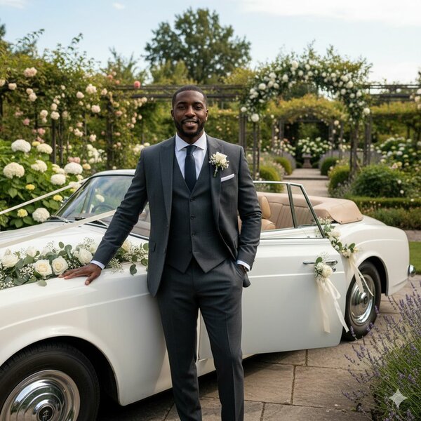 Costume mariage élégant homme