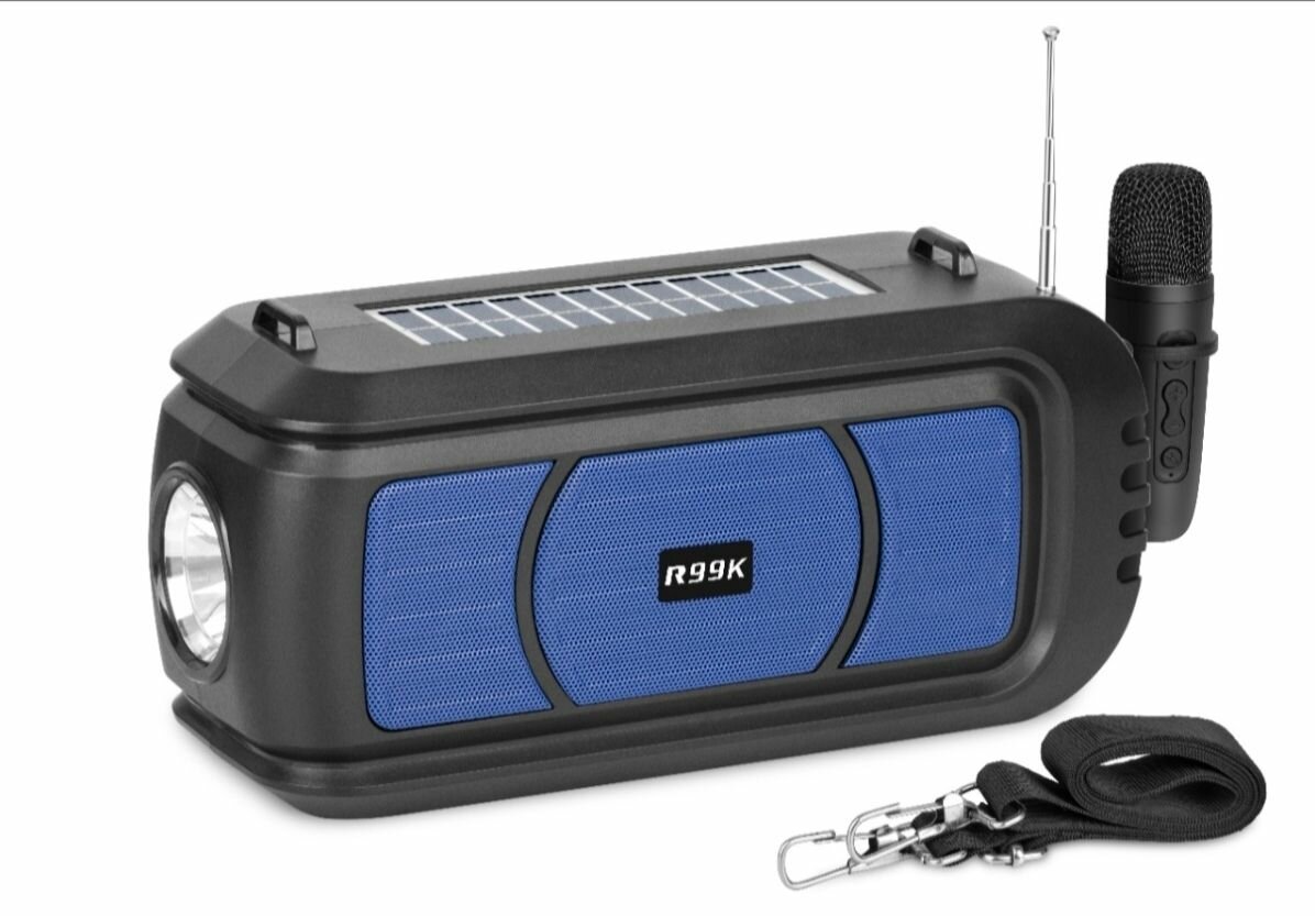 Enceinte Bluetooth portable solaire