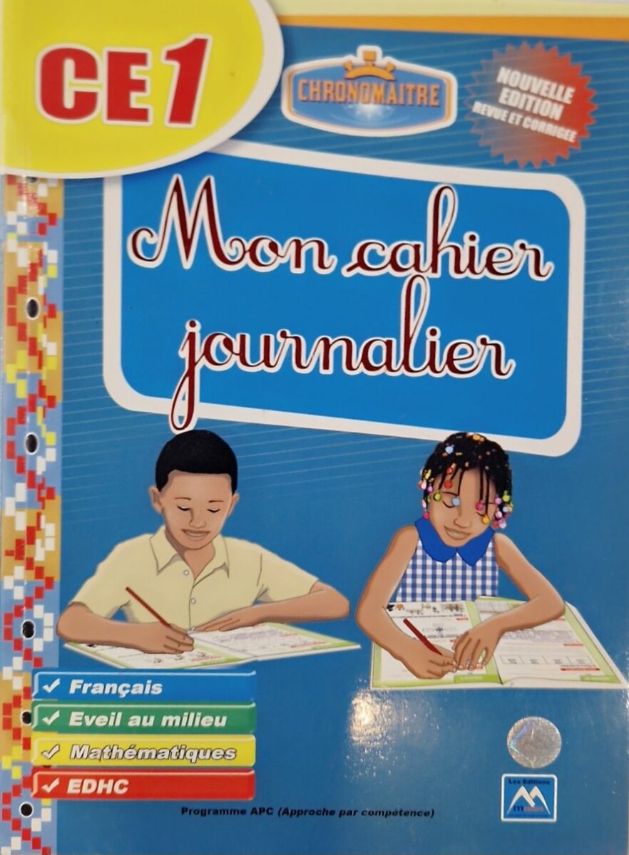 Mon Cahier Journalier CE1