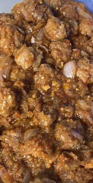 Boulette de viande + Alloco