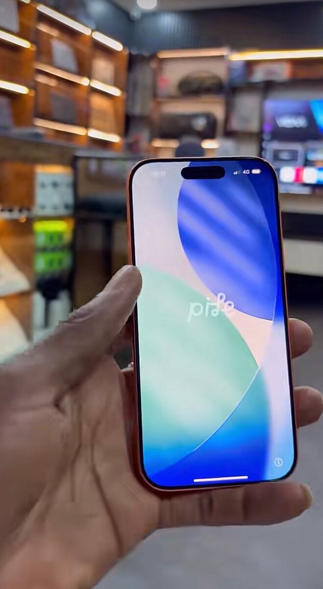 Smartphone moderne orange