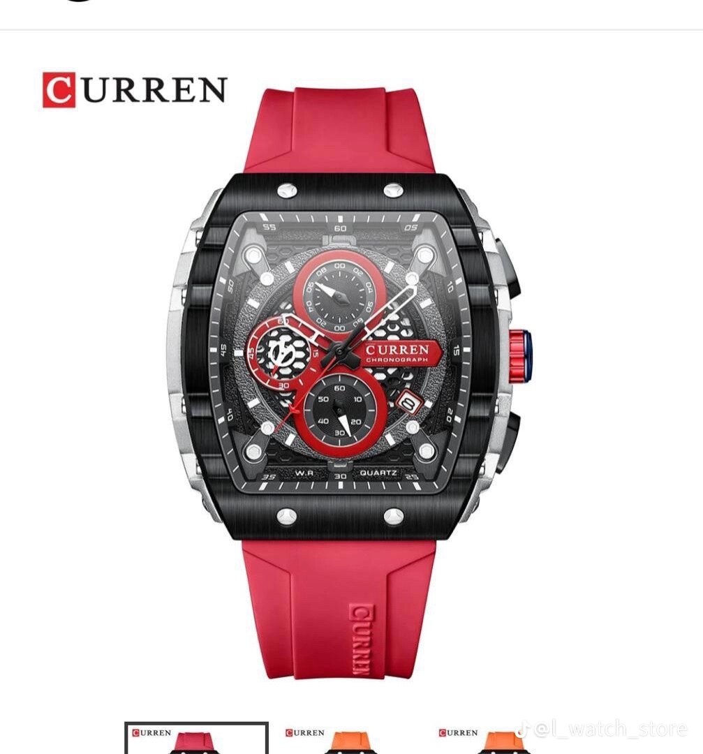 Montre Chronographe Homme Curren