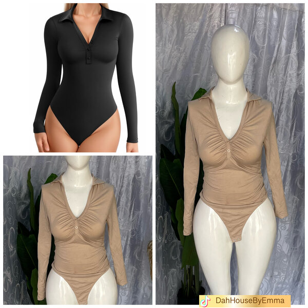 Body manches longues élégant