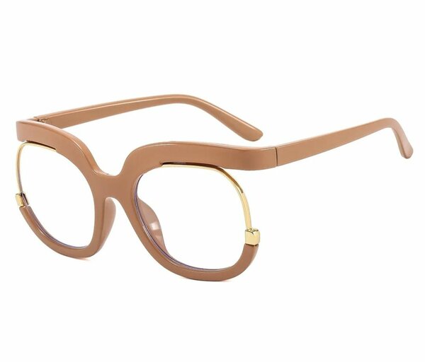 Lunettes de vue oversized audacieuses