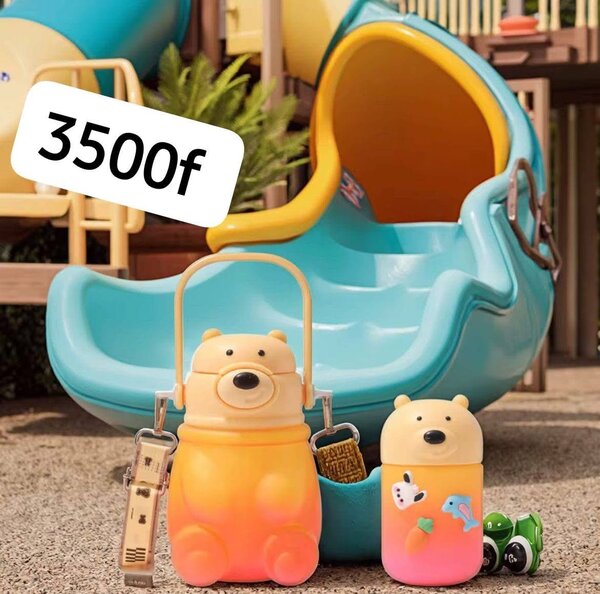 Gourde enfant ours mignon