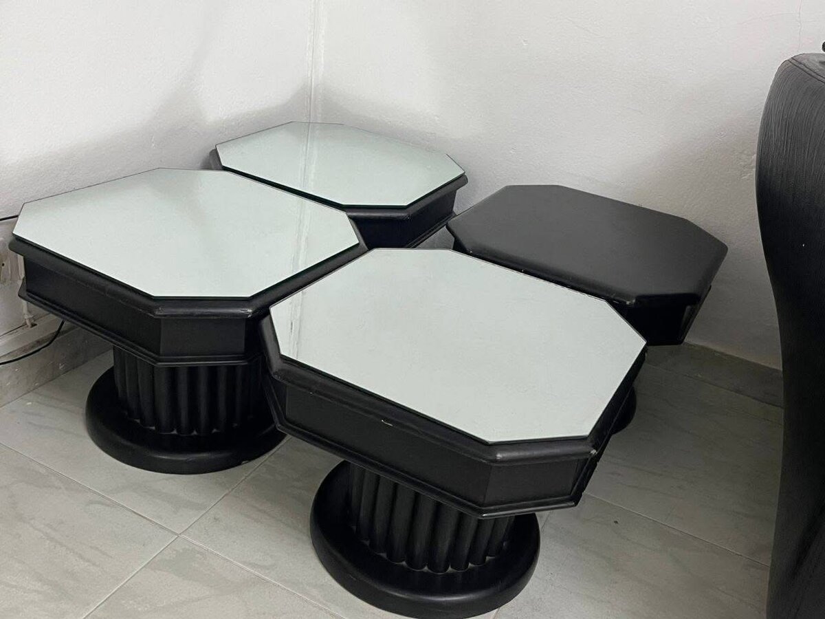 Tables basses hexagonales modernes