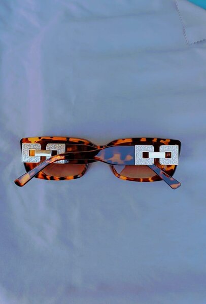 Lunettes de soleil fantaisie tortue