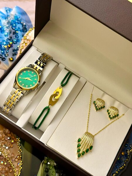 Ensemble montres et bijoux élégants