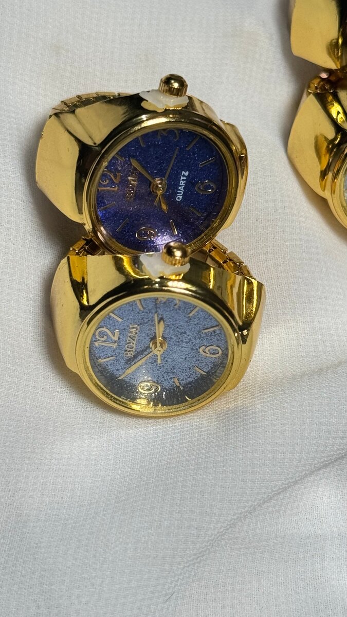 Bagues Montre Style Vintage