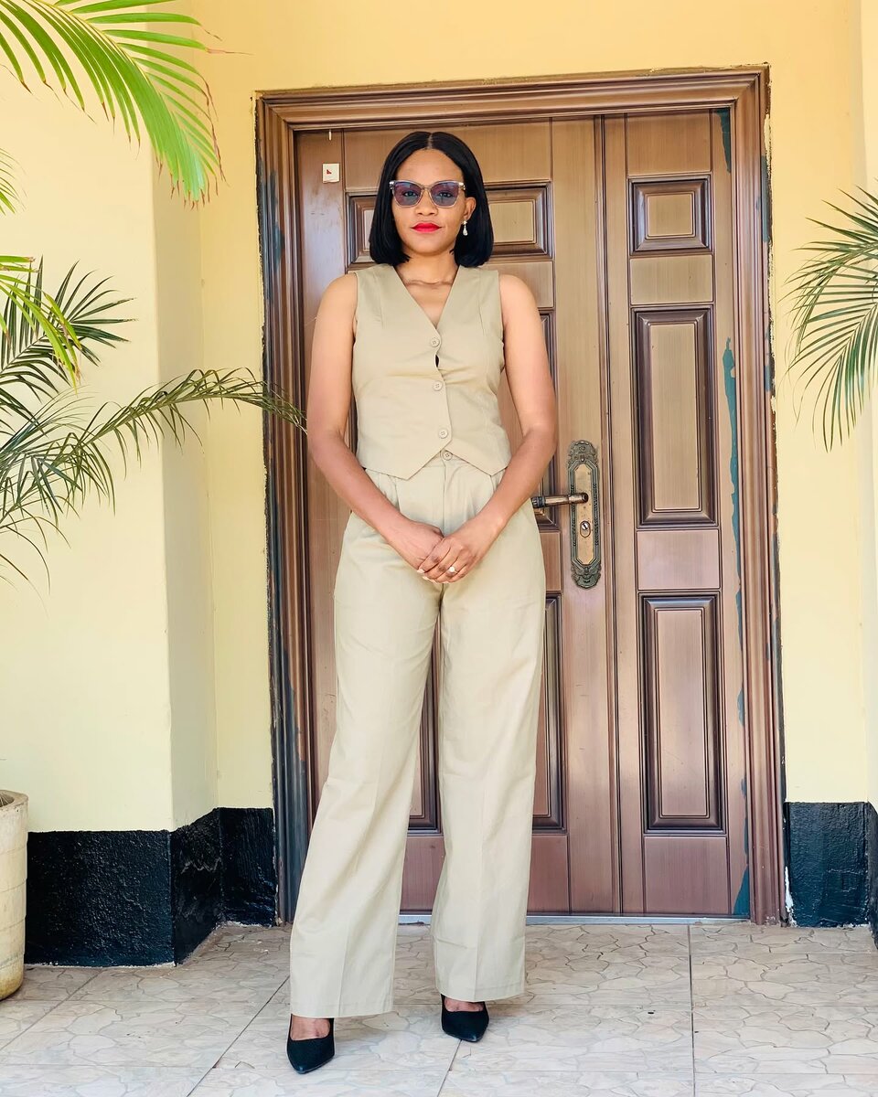 Two piece suit(Linen material)