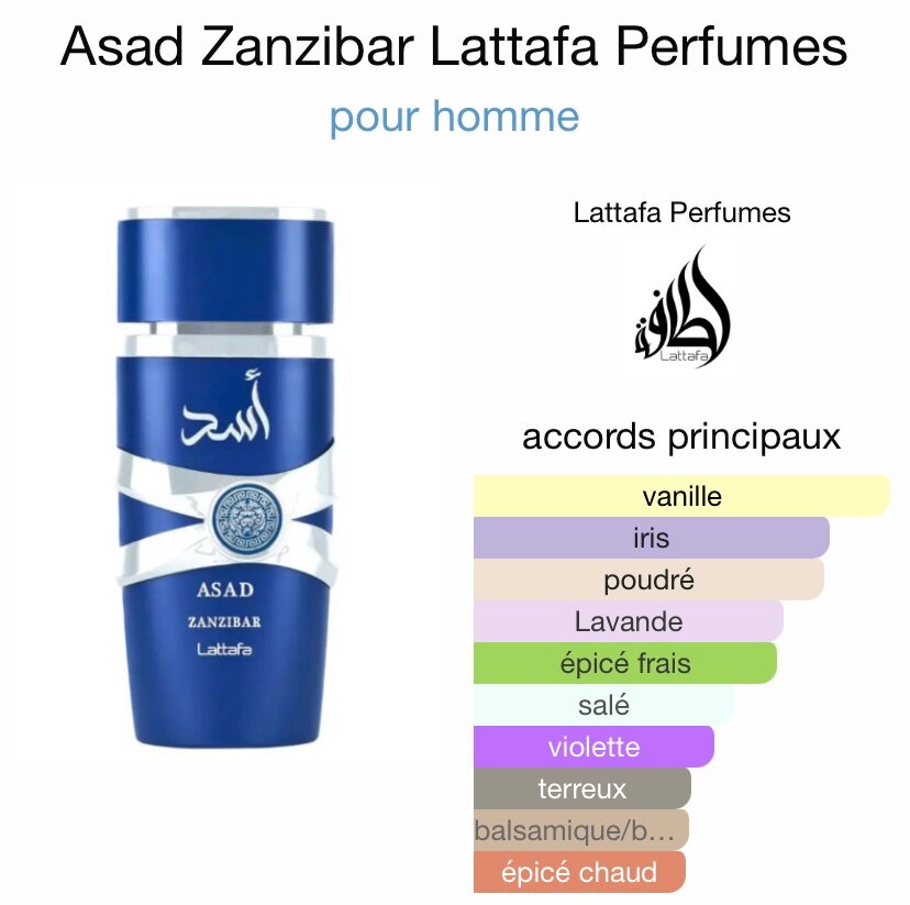 Asad Zanzibar Eau de Parfum