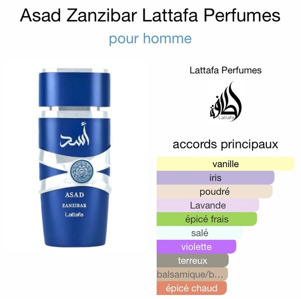 Asad Zanzibar Eau de Parfum
