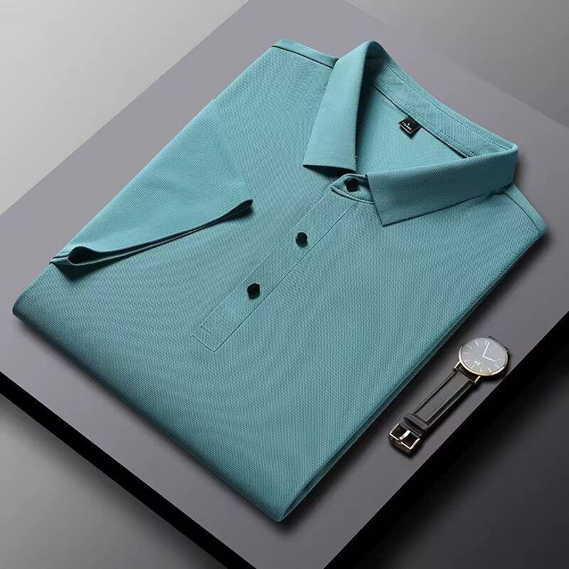 Polo homme élégant bleu