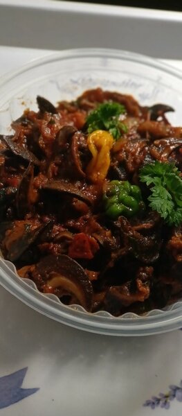 Sauté d'escargots crabe