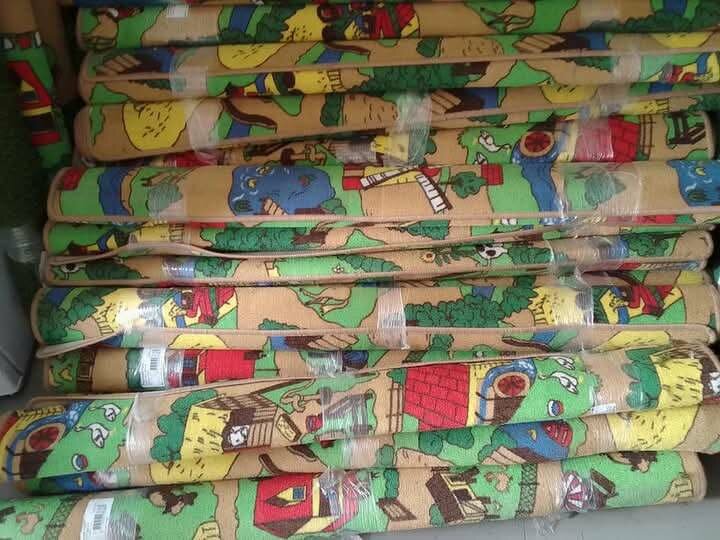 Tapis enfant coloré éducatif