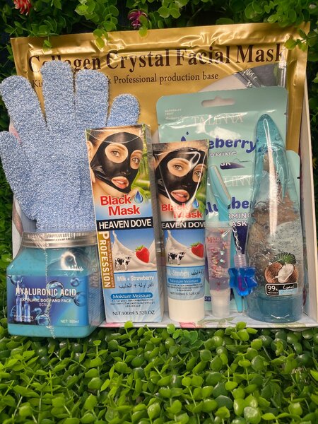 Coffret Visage Hydratante bleu