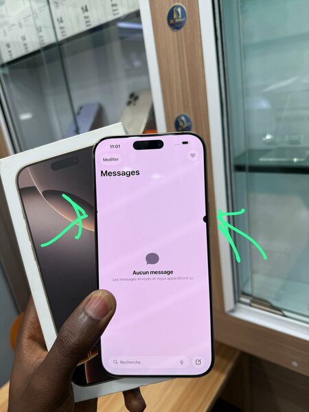 iPhone 16pro Max 256Go 2sim