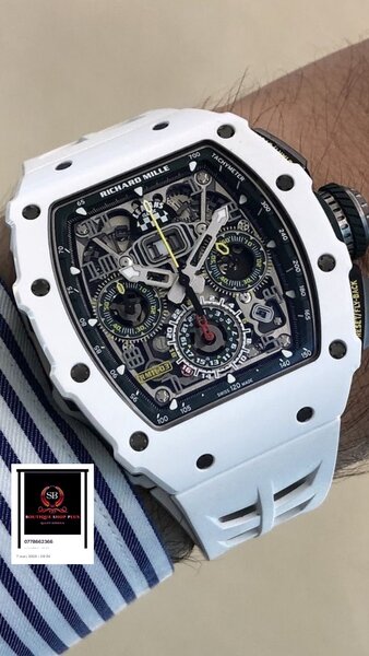 Montre Richard mille authentique avec sa boîte