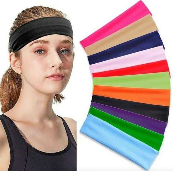 Bandeaux de sport colorés