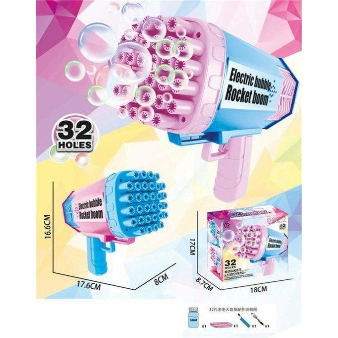 Pistolet à bulles électrique