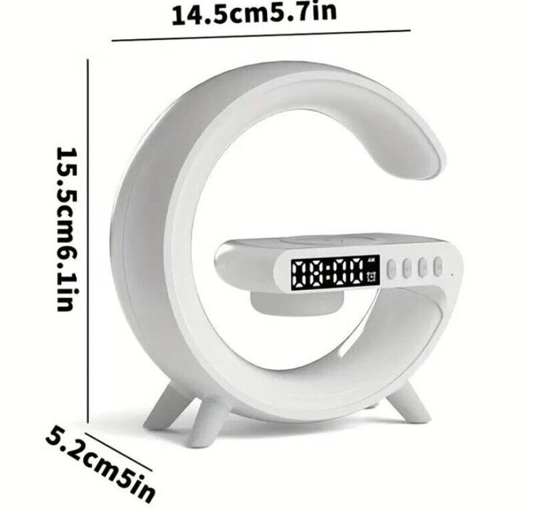 Haut-parleur Bluetooth 4 EN 1 + Chargeur Sans Fil 15 W + Vei