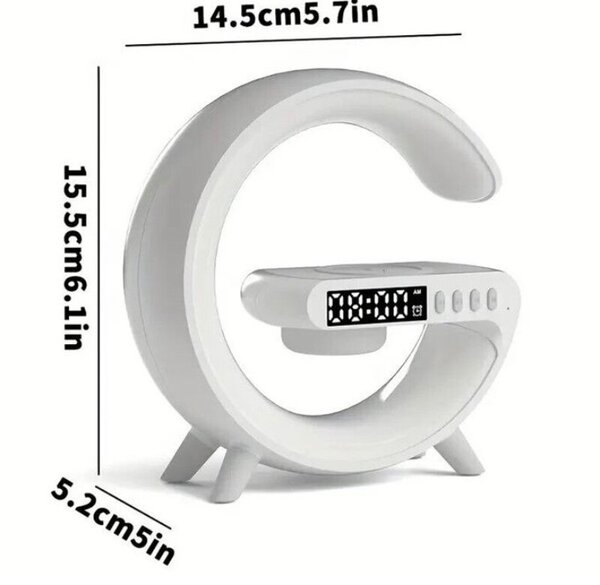 Haut-parleur Bluetooth 4 EN 1 + Chargeur Sans Fil 15 W + Vei