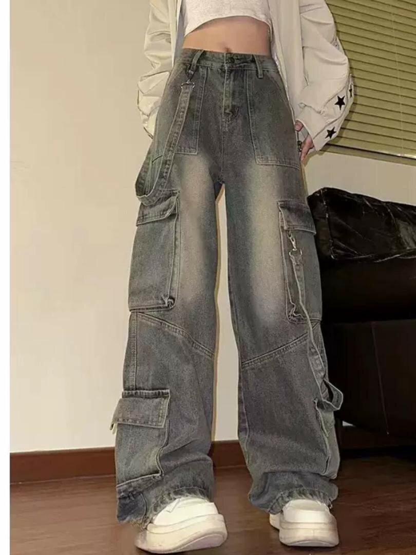 Pantalon cargo en jean style street