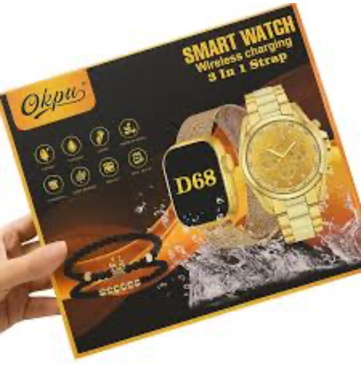 Montre intelligente D68