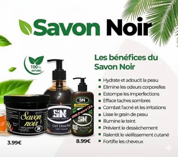 Savon Noir Naturel