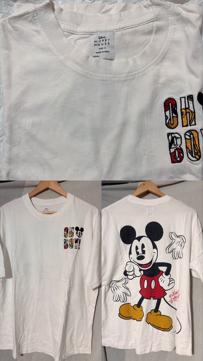 T-shirt Mickey Mouse vintage