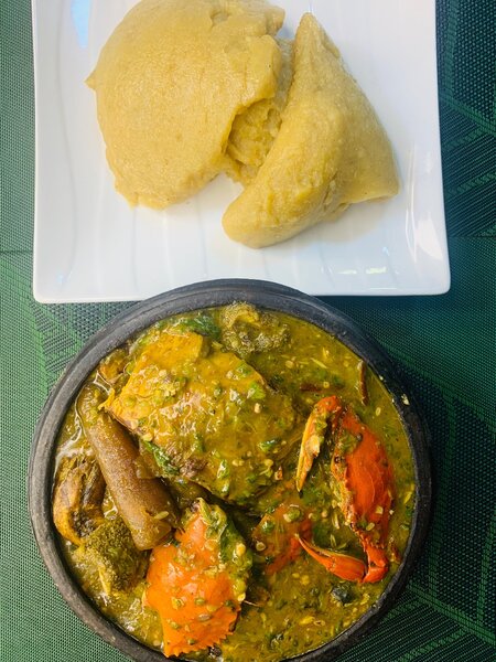 Sauce Kôpê avec placali