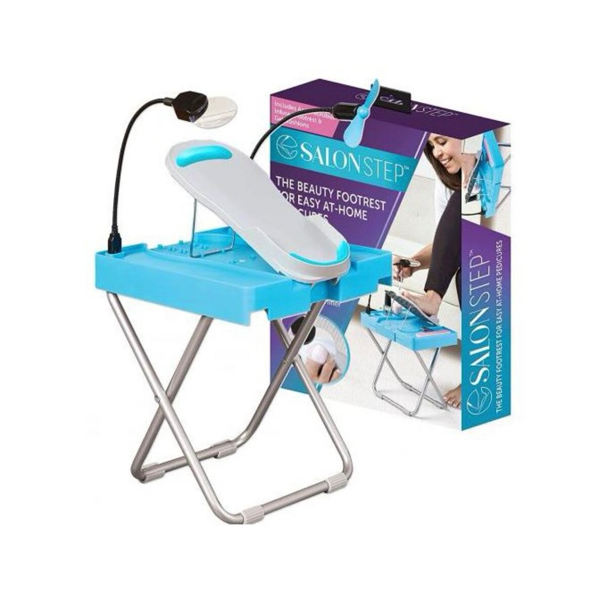 Le Repose-pieds De Beauté Pour Des Pédicures Faciles à Domic