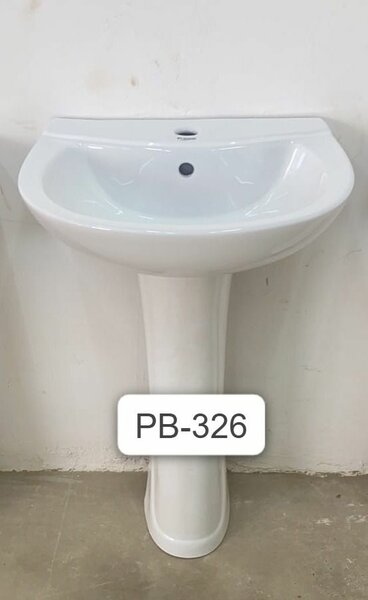 Lavabo colonne en céramique