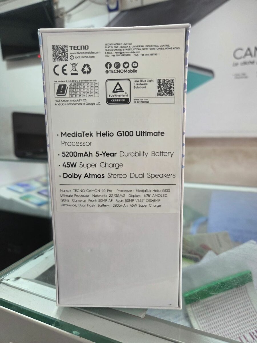 Tecno AI Camon 40 Pro Smartphone