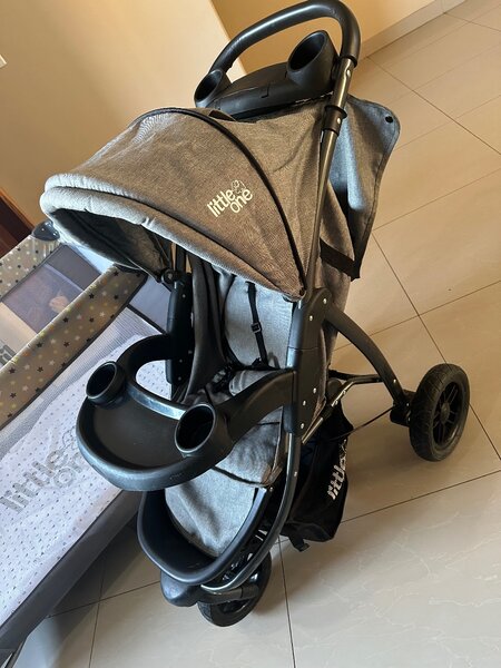 Stroller and baby coat