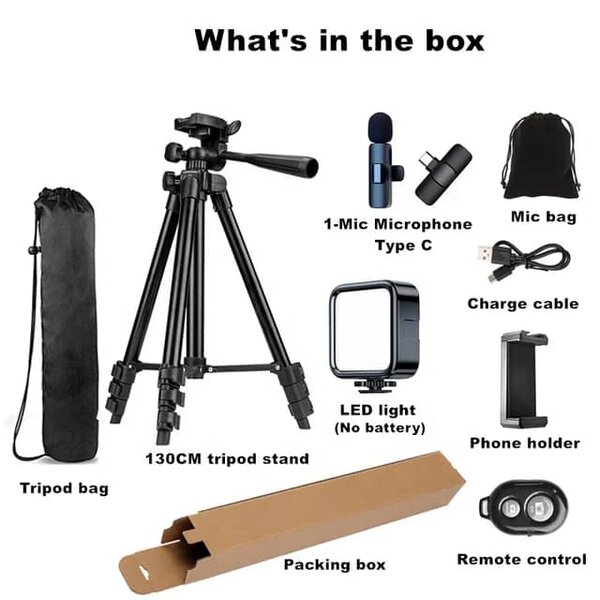 Kit de Vlogging Portable Complet