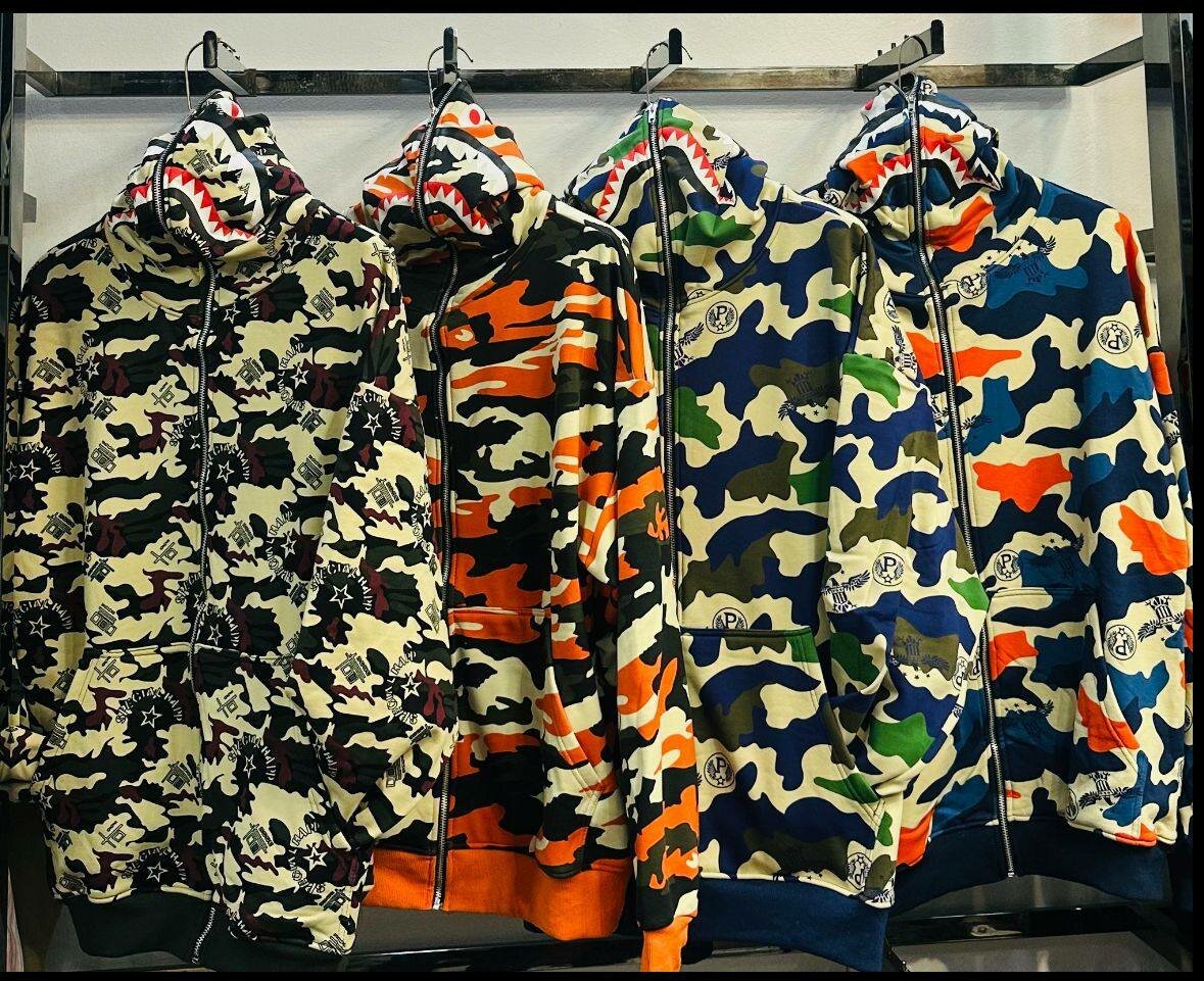 Pulls BAPE à capuche