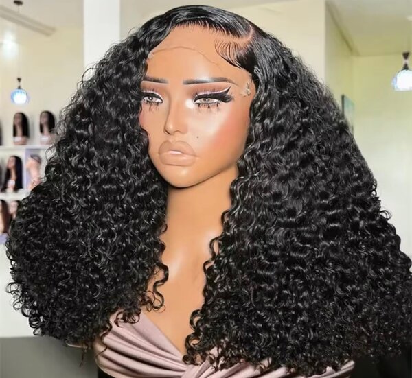 Perruque Bouclée Naturelle