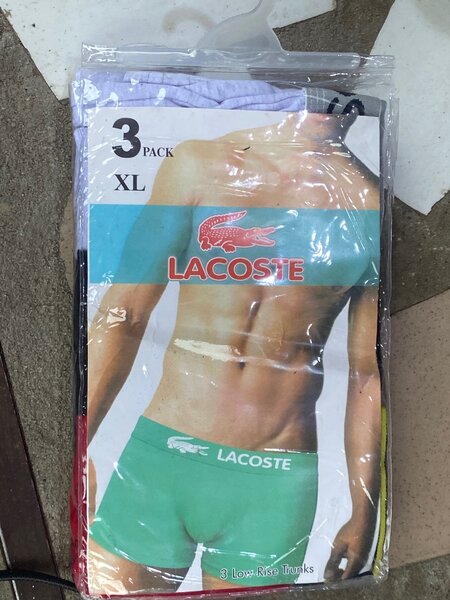 Lot de 3 boxers LACOSTE XL