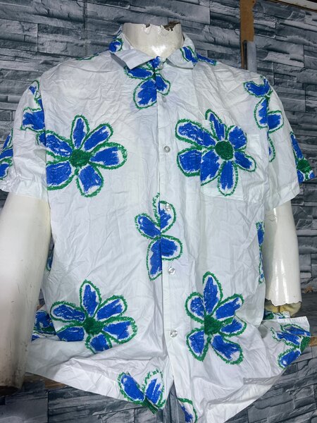 Chemises à motifs floraux homme