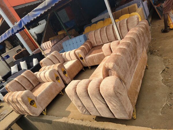 Ensemble de canapé en velours