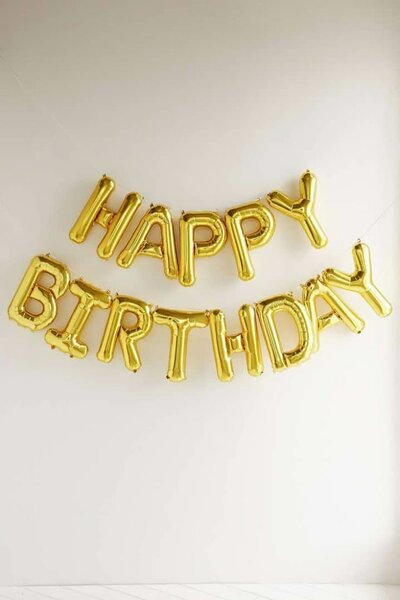 Ballon gonflable joyeux anniversaire 