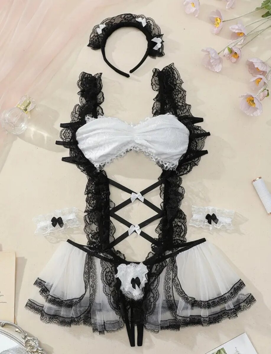 Cosplay Costume, Bow Knot Lace