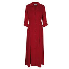 Robe longue rouge élégante
