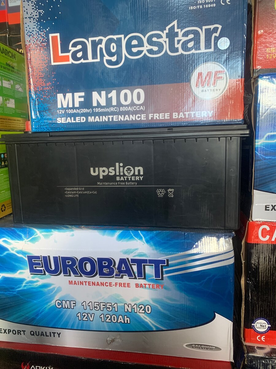 Heavy duty car batteries